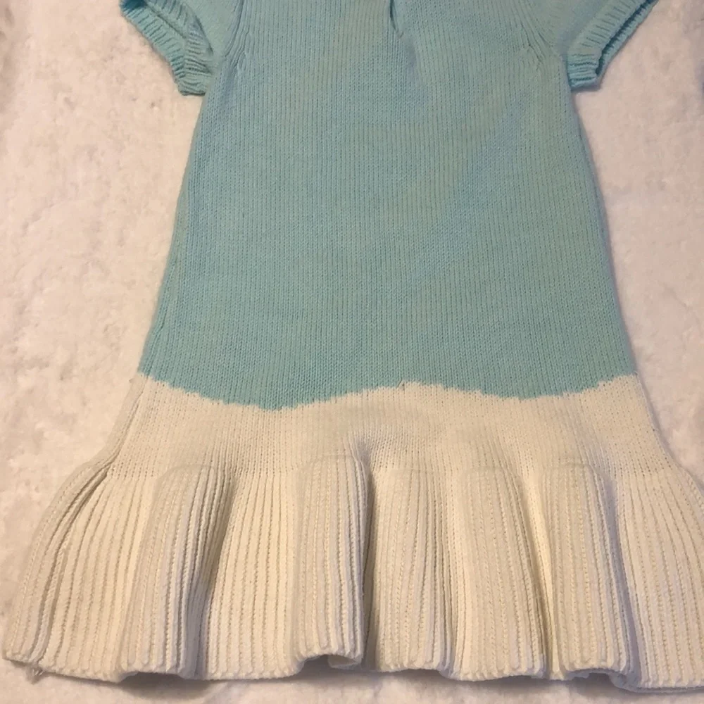 Gymboree 2T Winter Wonderland Knitted Sweater Dress Snowman & Gingerbread House - Picture 13 of 16